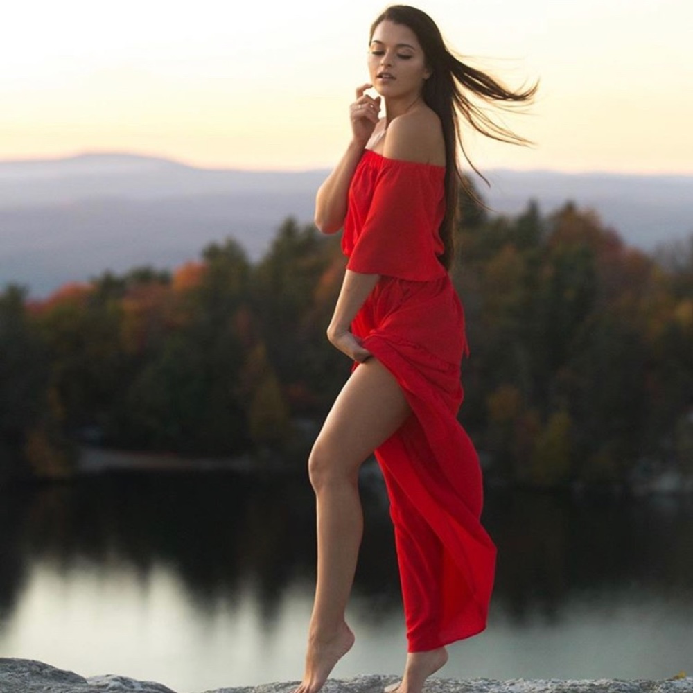 NEW RED MAXI DRESS ❤️